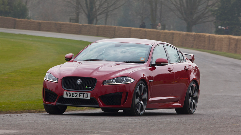 Illustration for article titled The New Jaguar XFR-S Is The Ultimate British Burnout Machine